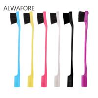 【YF】✳✑♗  Sided Hair Comb Styling Multicolor Eyebrow Combing 3pcs random