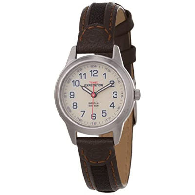 Timex Womens Expedition Metal Field Mini Watch Brown/Black/Natural