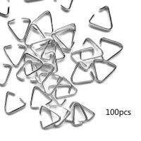 【CW】 100Pcs Rings Iron Pinch Clip Bail Buckle Gauge for Jewelry Making Findings