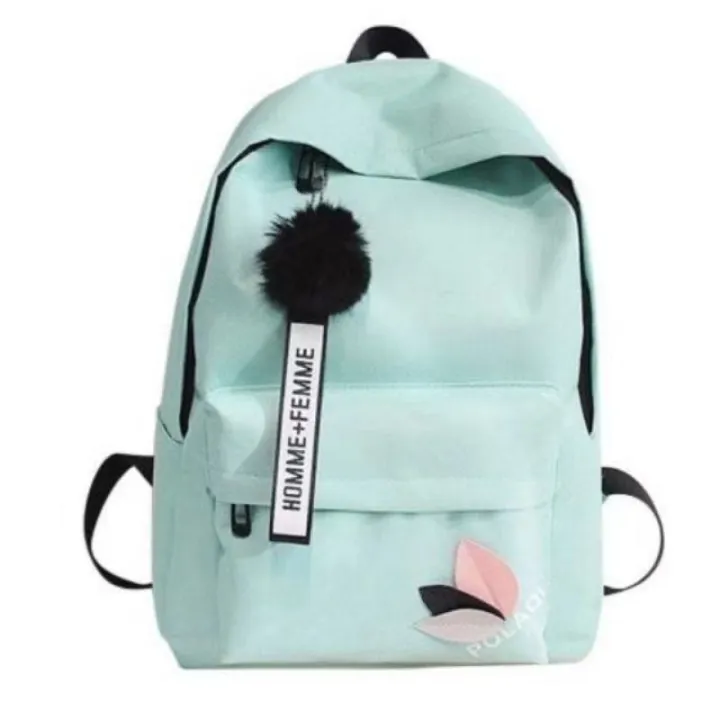 【llipp】Felly Canvas Korean Backpack 4color COD | Lazada PH