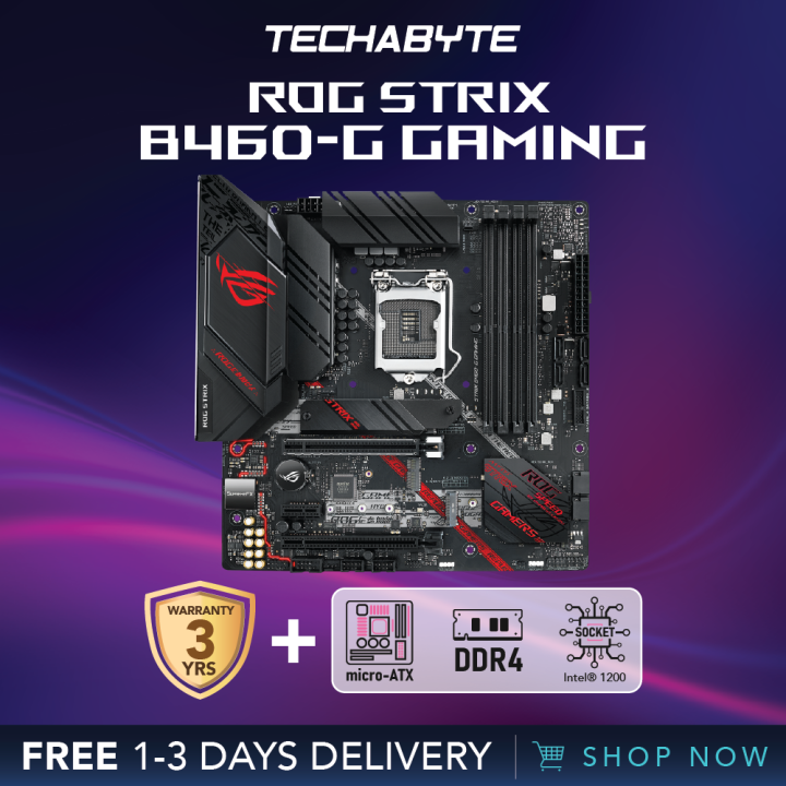 Asus ROG STRIX B460G Gaming DDR4 Intel B460 Micro ATX