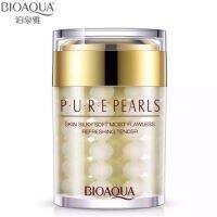 สินค้าขายดี Bioaqua Pure Pearls Cream ครีมบำรุงหน้าเพียวเพิร์ล หน้าใสเปล่งปลั่ง ด้วยสารสกัดจากไข่มุก  N063