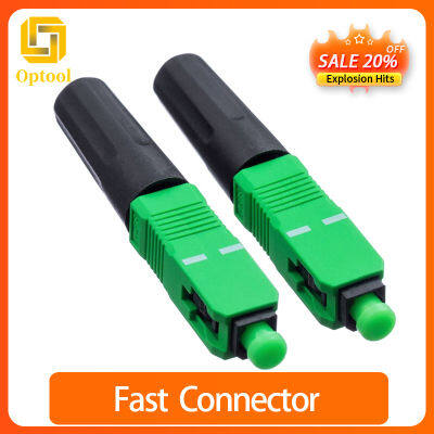 FTTH SC APC SM Single-Mode Optical Connector FTTH Tool Cold Connector Tool SC UPC Fiber Optic Fast Connector Free Shipping