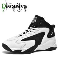 Diwaniya Mens Basketball Shoes Non-slip Cushioning Breathable Sport Shoes Gym Training Large Size Teenagers Zapatillas Hombre