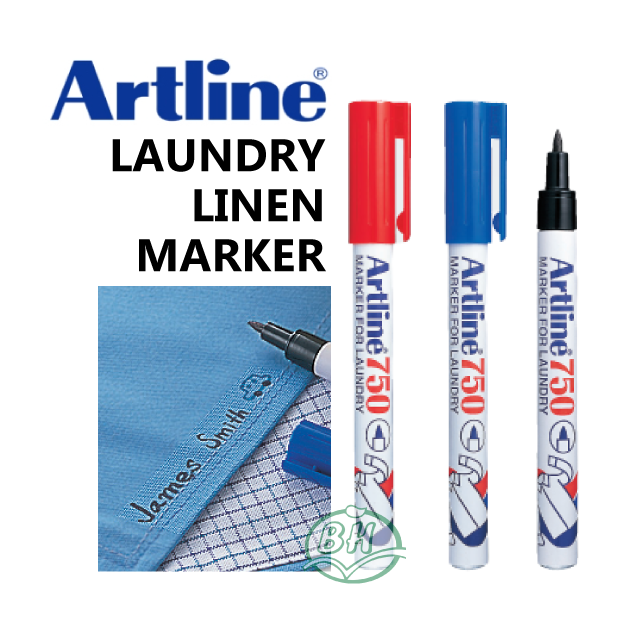 Laundry Marker Artline 750 (0.6mm) Lazada
