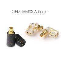 MMCX เพื่อ ciem 2Pin 0.78มิลลิเมตรมินิหูฟังหูฟังเสียบสายเคเบิลอะแดปเตอร์สำหรับ IEM เคเบิ้ลอุปกรณ์เสริมหูฟัง Z7 Z1R