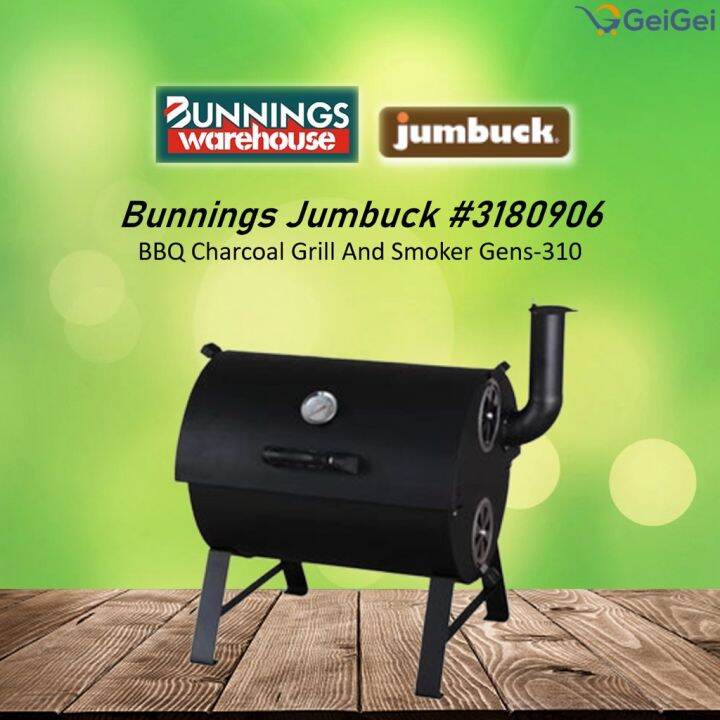 Bunnings Jumbuck 3180906 BBQ Charcoal Grill And Smoker Gens310 Lazada