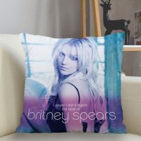 (Stock) New music customized Britney Spears sofa pillowcase decoration pillowcase home decoration pillowcase wholesale (contact information) The seller to support free customization. The pillow is designed with double-sided printing.