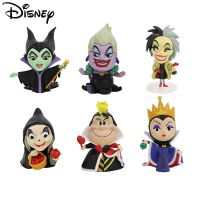 6 Buah Seri Tokoh Aksi Ratu Hati Penyihir Penjahat Ursula Maleficent โมเดล Boneka Kdekorasi Koleksi Hadiah Mainan