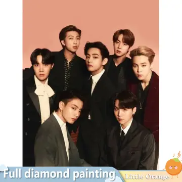 Shop Bts Diamond Painting Full Set With Beads online