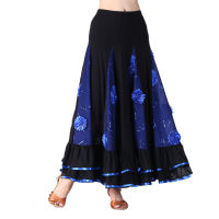 Womens Big Swing Ballroom Latin Tango Cha Cha Dance Skirt Dress