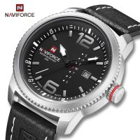 [Aishang watch industry]NAVIFORCE 9063นาฬิกาสำหรับผู้ชายปฏิทินนาฬิกากีฬาแบรนด์หรูทหารวงหนังลำลองแฟชั่นกันน้ำนาฬิกาควอตซ์