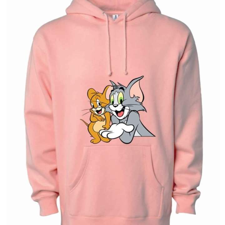 TOM AND JERRY- Hoodie jacket Unisex good quality cotton Makapal