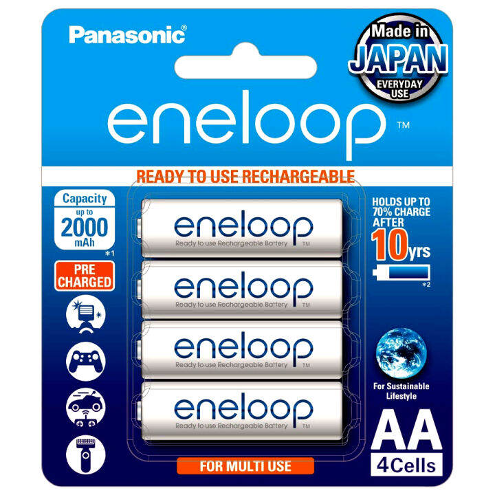 ถ่านชาร์จ Panasonic Eneloop Aa Th