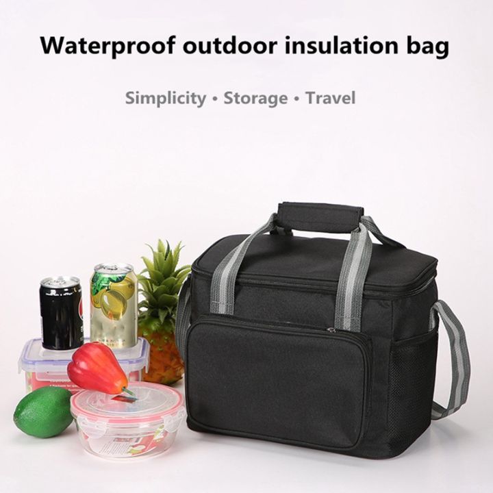 Large Capacity Cooler Bag Waterproof Oxford Portable Thermal Lunch