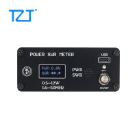 Tzt 0.5-12W 1.6-50MHz SWR Power Meter คลื่นสั้น PWR SWR Meter OLED12864