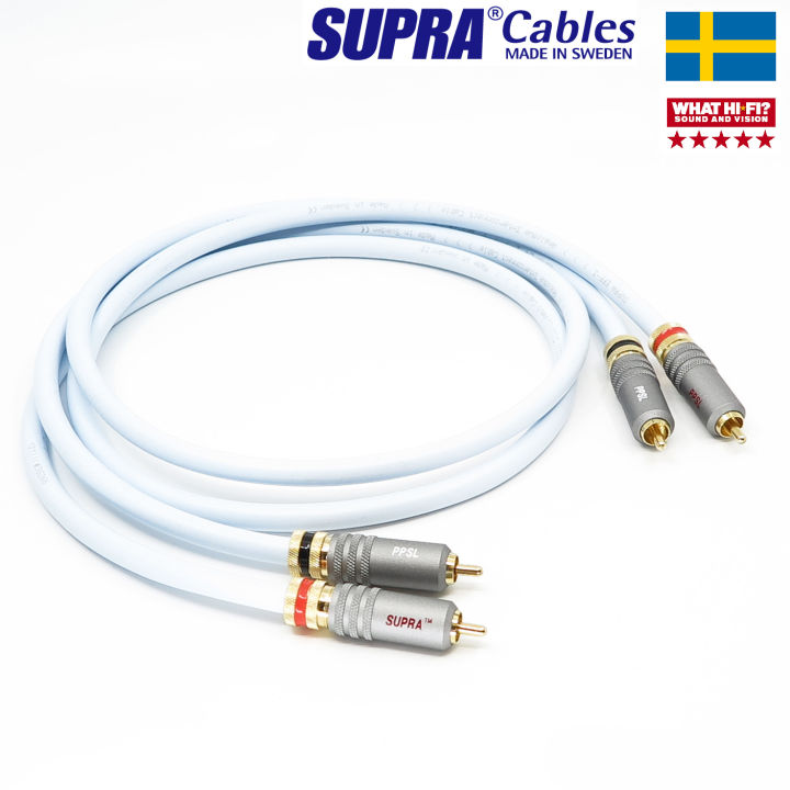 supra-eff-isl-rca-analogue-interconnect-ยาว-1เมตร-made-in-sweden-ร้าน-all-cable