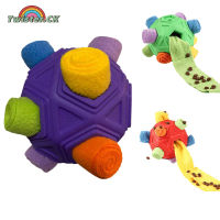 Twister.CK Interactive Dog Puzzle Toys Portable Pet Snuffle Ball Toy Blind Dogs Training Stress Relief Dog Enrichment Toys