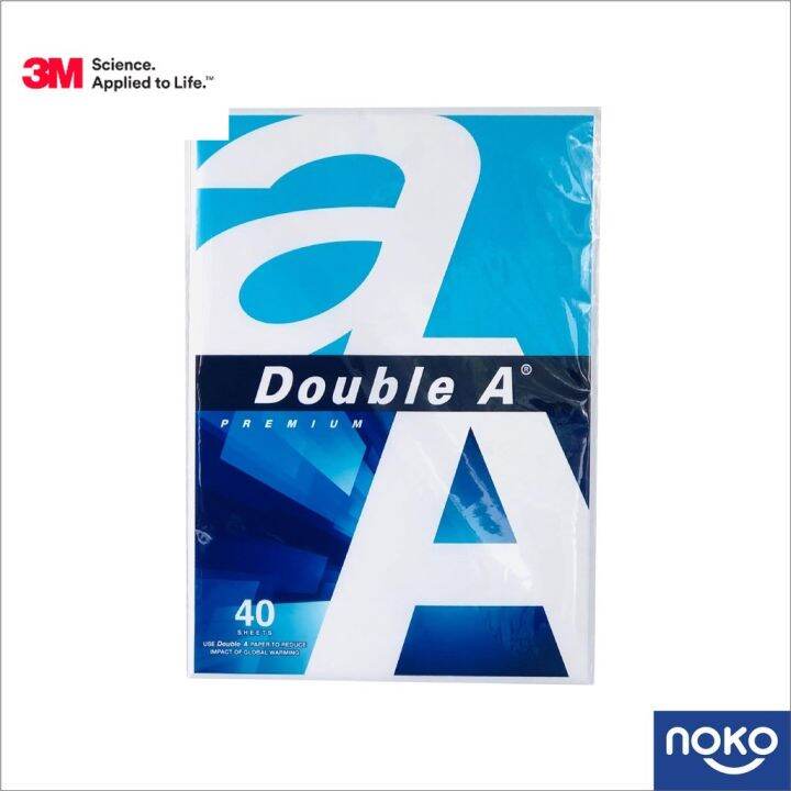Double A 80GSM A4 Paper 0689 40 Sheets Lazada double-a-80gsm-a4-paper-0689-40-sheets-lazada