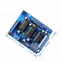 【HOT】 Advanced Instrument 1ชิ้น L293D โล่มอเตอร์ไดรฟ์แบบคู่ Arduino Duemilanove มอเตอร์ไดรฟ์แผงมอเตอร์ควบคุมบอร์ดขยายสำหรับเครื่องพิมพ์