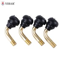 4PCs Rubber Angle Valve For Tubeless Tires Nipple For Tubeless Disc Wheel Nipple (pvr40/pvr50/pvr60/pvr70)