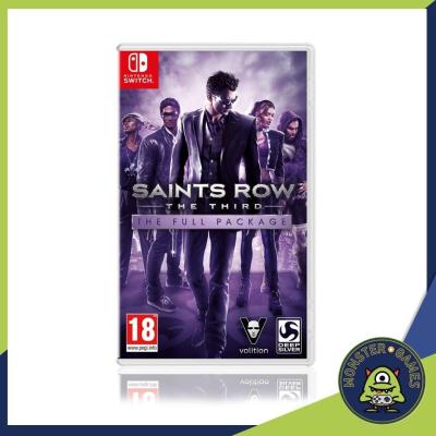 Saints Row The Third Nintendo Switch game (The full package)(Saint Row 3 Switch)(Saints Row 3 Switch)(Saint Row The Third Switch)