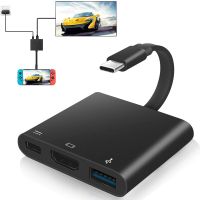 [LUNA electronic accessories] USB ฮับ C กับ HDMI-เข้ากันได้อะแดปเตอร์ OTG Thunderbolt 3 Dock กับ Usb3.0 Pd สำหรับ Macbook Pro/air M1 ThinkPad