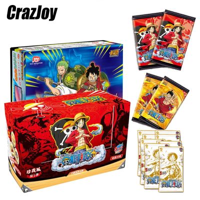 กล่องการ์ดแบบหายากอะนิเมะเรื่องวันพีชญี่ปุ่นสำหรับนามิชอปเปอร์ Luffy Zoro ของสะสมการ์ด Ccg ของสะสมเกมใหม่2022ของเล่นเด็ก