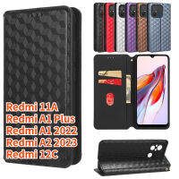 เคสหนังพลิก3D Aweven สำหรับ Redmi A1 2022 Redmi A2 2023 A1 Redmi บวกรูปแบบสเตอริโอธุรกิจเคสพลิกช่องเสียบบัตรสำหรับ Redmi 12C Redmi 11A PU นิ่มเคสฝาครอบโทรศัพท์ TPU