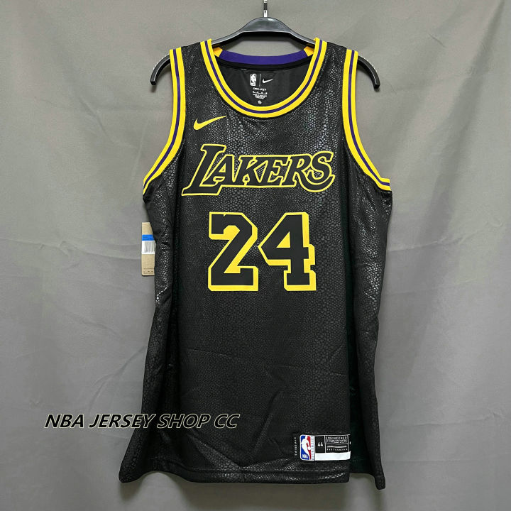 Kobe Bryant #8 #24 Back Black Mamba Men's Los Angeles Lakers