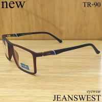 กรอบแว่นตา Fashion แว่นตาแฟชั่น รุ่น JeansWest 36905 แว่นกรอบเต็ม แว่นตา  ขาสริง วัสดุ NEW TR-90 สำหรับตัดเลนส์ รับตัดเลนส์