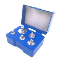 5Pcs Precision Calibration Weight Set Mini Precision Digital Weight Scale 50g 2x20g 10g 5g Grams for Mini Weighing Scale Luggage Scales