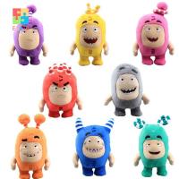 ELROY อะนิเมะ ของตกแต่งบ้าน ยัดไส้นุ่ม Pogo เนียนเรียบ สมบัติของทหาร อะนิเมะ oddbods Plush Toy ตุ๊กตาผ้าพลัฌ ตุ๊กตาอะนิเมะ ของเล่นยัดไส้