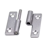 Detachable Hinge Slip Joint Flag Lift Off Hinges Detachable Door Stainless Steel Cabinet Door Folding Hardware Cabinet Hinge