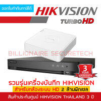 HIKVISION เครื่องบันทึกกล้องวงจรปิด (DVR) สำหรับกล้อง HD 2 MP : iDS-7104HQHI-M1/S , iDS-7108HQHI-M1/S , iDS-7204HQHI-M1/S , IDS-7208HQHI-M1/S , iDS-7208HQHI-M2/S , iDS-7216HQHI-M1/S , iDS-7216HQHI-M2/S