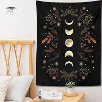 【CW】❍●  Boho Phase Tapestry Psychedelic Wall Hanging Room Bedroom Background Decoration