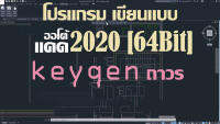 แผ่นDVD ออโต้แคด 2020_64บิท_ถาวร