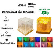 Đèn Ngủ Để Bàn 3D ASAKI Kiểu Ngọn Lửa Trang Trí Decor Phòng Ngủ