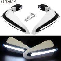 ㍿ Motorcycle Hand Protector LED For Tmax 530 Nmax Cb650r Z750 For YAMAHA VMAX 1200 YZ450F TTR250 FAROL BLASTER XVS 1100 YZF 250