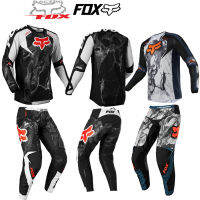 Fox 2022ใหม่ Motocross Gear Set JERSEY 2สีกางเกงกีฬากลางแจ้ง Racing Gear รถจักรยานยนต์ชุดป้องกันขนาด S-XXL