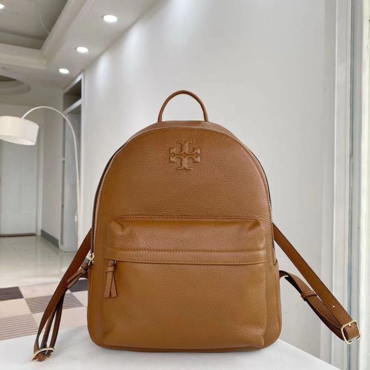 2023-new-tory-burch-79046-thea-classic-calf-leather-large-capacity-backpack-fashion-all-match-backpack