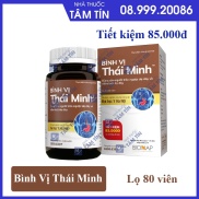 Bình Vị Thái Minh - lọ 80 viên- Giảm Trào Ngược Dạ Dày