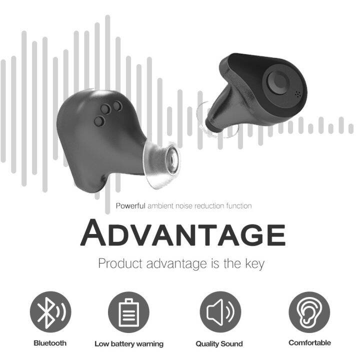 2022 Best Bluetooth Hearing Aid Rechargeable Hearing Aids For Seniors