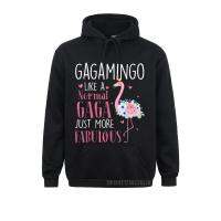 Flamingo Gagamingo Like A Normal Gaga Gifts Funny Grandma Warm Men Sweatshirts Casual Discount Hoodies Hoods For Father Day Size Xxs-4Xl