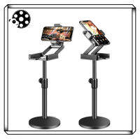 downward shooting mobile phone bracket table tripod monopod