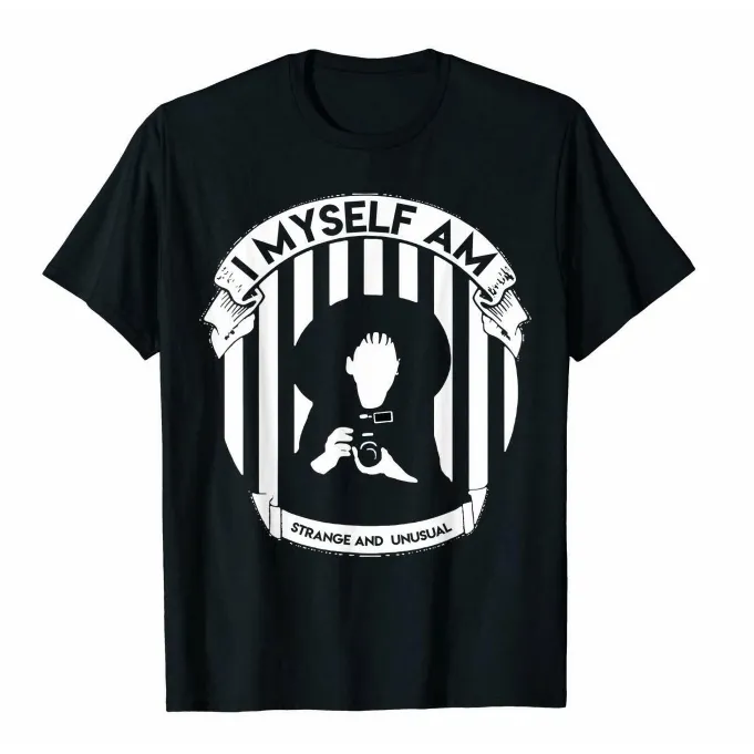 Lydia Deetz Beetlejuice I Myself Am Strange And Unusual Funny Black T ...