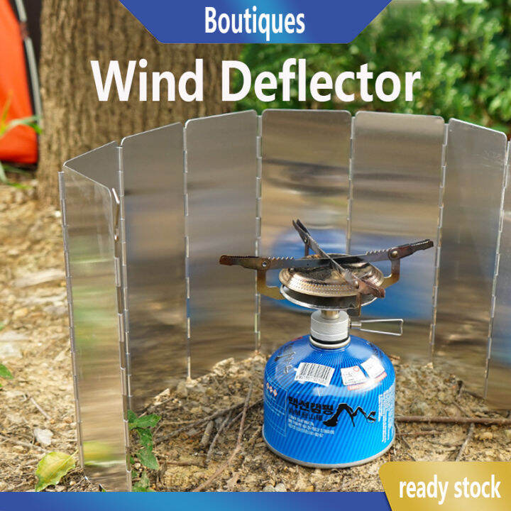 Foldable Outdoor Stove Windscreen Camping Cooking Gas Stove Wind