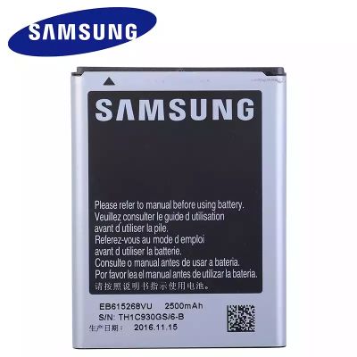 แบตเตอรี่แท้ Samsung Galaxy Note 1 N7000 i9220 N7005 i9228 i889 i717 T879 EB615268VU 2500mAh เปลี่ยนแบตเตอรี่