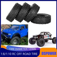 4PCS 120มม. 114มม. 1.9 "ยาง Rocks ยางล้อยางสำหรับ1:10 RC Rock Crawler Axial SCX10 90046 AXI03007 D90 D110 TF2 Traxxas