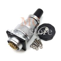 ▽ WEIPU WS28 35 Pin Aviation Connector 5A Multi-wire Industrial Electrical female Plug male Socket AWG18 Bulkhead Connector